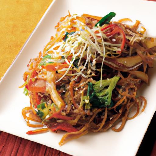Savor the Flavor: Mastering Authentic Stir-Fried Yakisoba Noodles