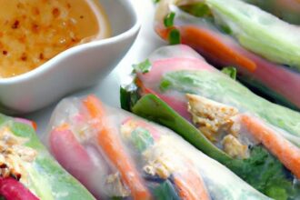 Fresh Vietnamese Spring Rolls: A Crisp, Healthy Delight