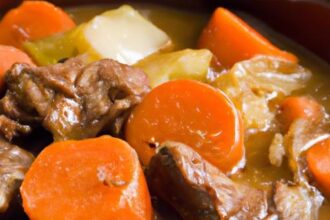 Hearty Beef and Carrot Stew: A Rich, Flavorful Classic