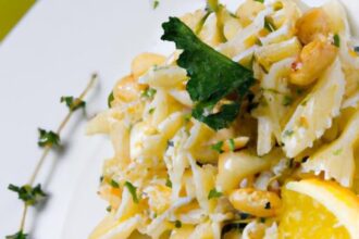 Zesty Lemon Herb Orzo Salad: A Fresh Twist on Pasta