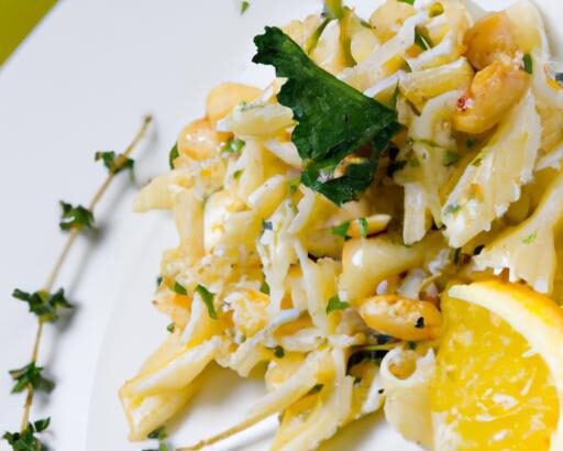 Zesty Lemon Herb Orzo Salad: A Fresh Twist on Pasta