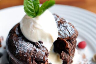 Decadent Chocolate Mascarpone Lava Cake: A Blissful Indulgence