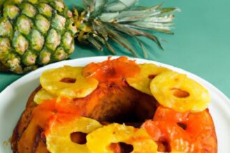 Tropical Delight: The Art of Caribbean Pineapple Upside-Down Cake