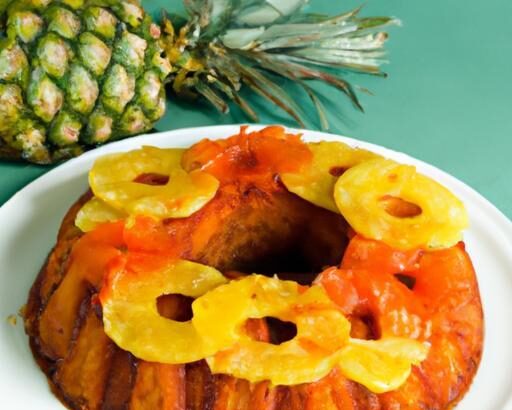 Tropical Delight: The Art of Caribbean Pineapple Upside-Down Cake