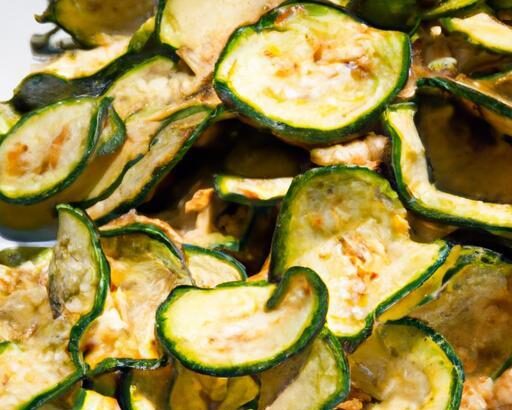 Crunchy Zucchini “Chips”: Healthy Snacking Made Easy