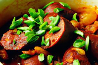 Reunion Island’s Rougail Saucisse: A Fiery Sausage Stew Delight