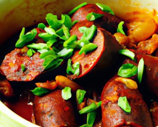 Reunion Island’s Rougail Saucisse: A Fiery Sausage Stew Delight
