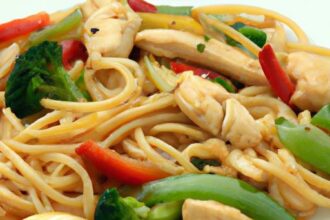 Flavorful Chicken and Veggie Lo Mein: A Delicious Stir-Fry Guide
