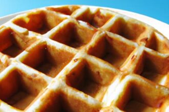 Fluffy Light Cornstarch Waffles: A Crisp Twist on Breakfast