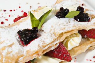 Flaky Delight: Crafting Gluten-Free Mille-Feuille Magic