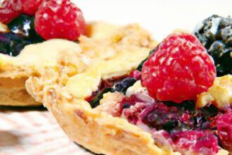 Delightful Mixed Berry Tarts with Crunchy Nut Crust