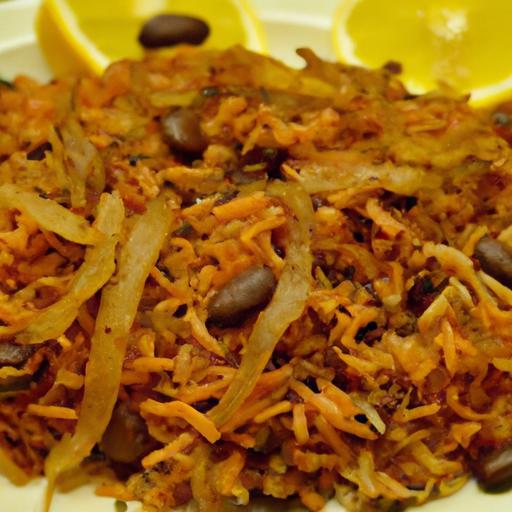 Mujadara Magic: Lentils, Rice & Crispy Fried Onions Delight