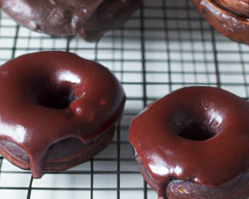 Indulgent Keto Glazed Chocolate Donuts: A Low-Carb Delight