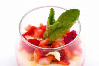 Delectable Strawberry Rhubarb Mascarpone Verrines Delight