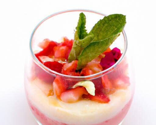 Delectable Strawberry Rhubarb Mascarpone Verrines Delight