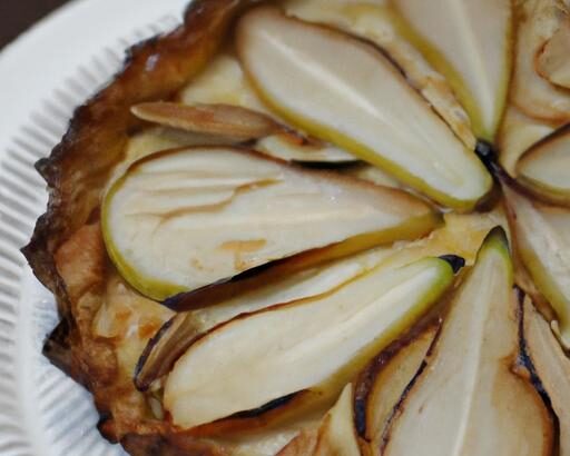 Keto Pear & Almond Tart: A Low-Carb Delight to Savor