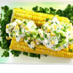 Zesty Grilled Corn Salad with Creamy Cotija Cheese Twist