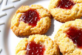 Sweet Moments: Crafting Perfect Thumbprint Cookies with Jam
