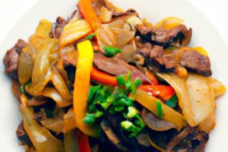 Sizzling Beef and Onion Stir-Fry: A Flavor-Packed Delight