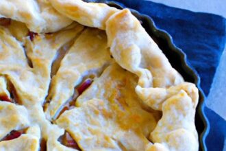 Perfectly Flaky Keto Pie Crust Made with Almond Flour