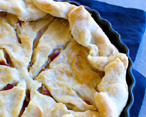 Perfectly Flaky Keto Pie Crust Made with Almond Flour