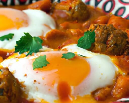 Savor Kofta Tagine with Eggs: A Flavorful Moroccan Delight