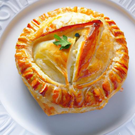 Golden Puff Pastry Tarte Soleil: A Stunning Appetizer Idea