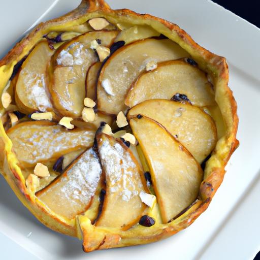 Keto Pear & Almond Tart: A Low-Carb Delight to Savor