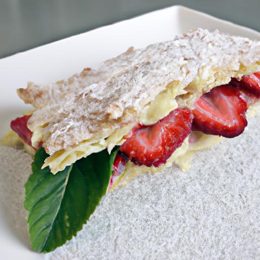 Flaky Delight: Crafting Gluten-free Mille-Feuille Magic