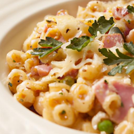 Hearty ‌Ham⁣ and Pea Pasta Bake: Comfort‍ in Every Bite