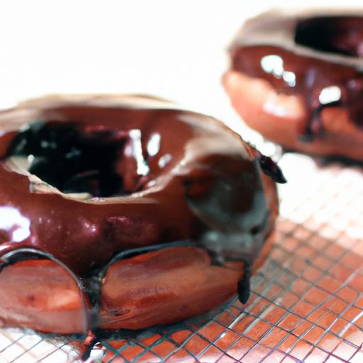 Indulgent Keto Glazed Chocolate Donuts: A Low-Carb Delight
