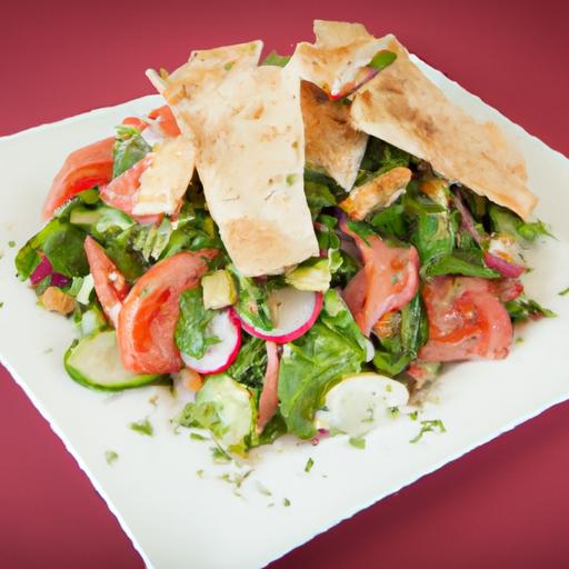 Fattoush Unveiled: A Flavorful Journey into Lebanese⁣ Bread Salad