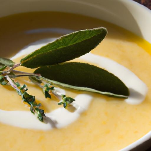 Velvety Butternut Squash Soup with Sage: A Cozy Fall Favorite