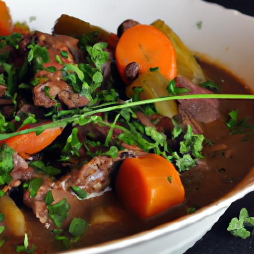 Hearty Beef and carrot Stew: A Rich, Flavorful Classic