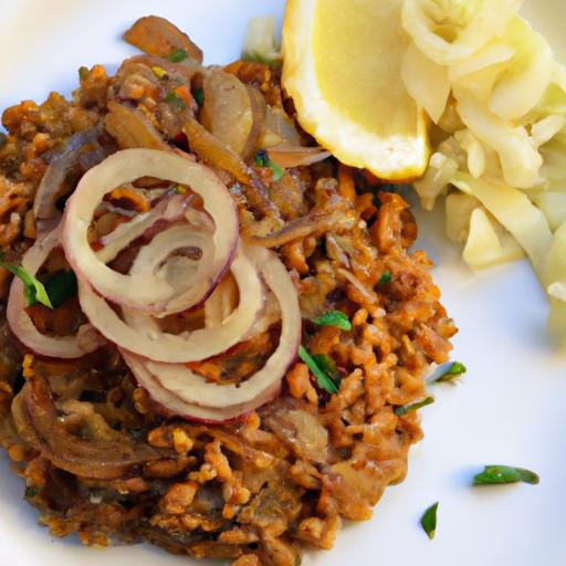 Mujadara ​magic: Lentils, ⁢Rice‍ & ‌Crispy Fried Onions ⁤Delight