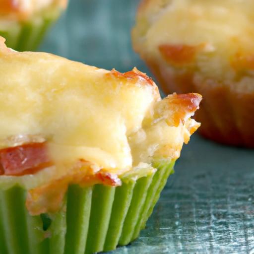 Savory Muffins: A Tasty Trio of Ham, Olives & Cheese