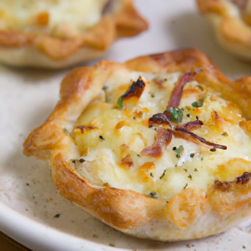 Savory Delights: The Art of Caramelized Onion & Goat Cheese Tarts