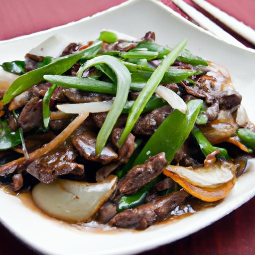 Sizzling Beef and Onion Stir-Fry: A Flavor-Packed delight