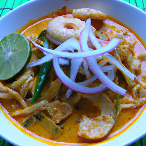 Malaysian Curry Laksa: A Flavorful Journey in a Bowl
