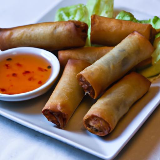 Golden Crispy Spring Rolls: A Deliciously Crunchy Delight