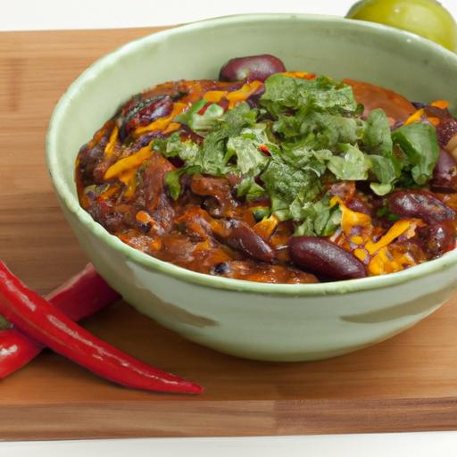 Hearty chili con Carne: A Bold Classic Packed with Flavor