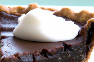 Indulgent Keto Chocolate Mint Pie: A Guilt-Free Delight