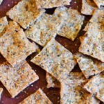 Crunchy Keto Sesame Seed Crackers: Low-Carb Snack Delight