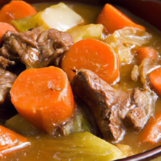 Hearty Beef and Carrot Stew: A Rich, Flavorful Classic