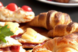 Tiny Delights: The Art of Mini Ham and Cheese Croissants