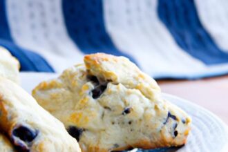 Fluffy Gluten-Free Blueberry Scones: A Perfect Morning Treat