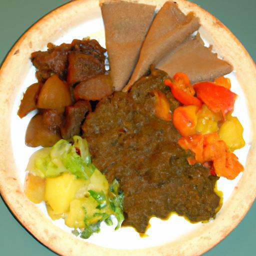 Savor the Flavors: Ethiopian Doro Wat with Injera Bread