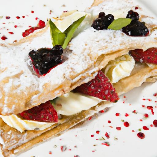 Flaky Delight: Crafting Gluten-Free Mille-Feuille Magic