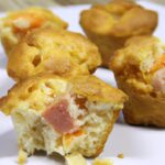 Savory Muffins: A Tasty Trio of Ham, Olives & Cheese