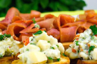 Loaded Bruschetta Dinner: A Flavor-Packed Italian Feast